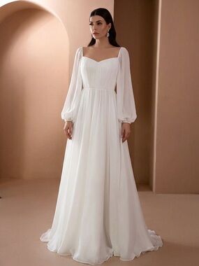 Off-Shoulder Wedding Dress